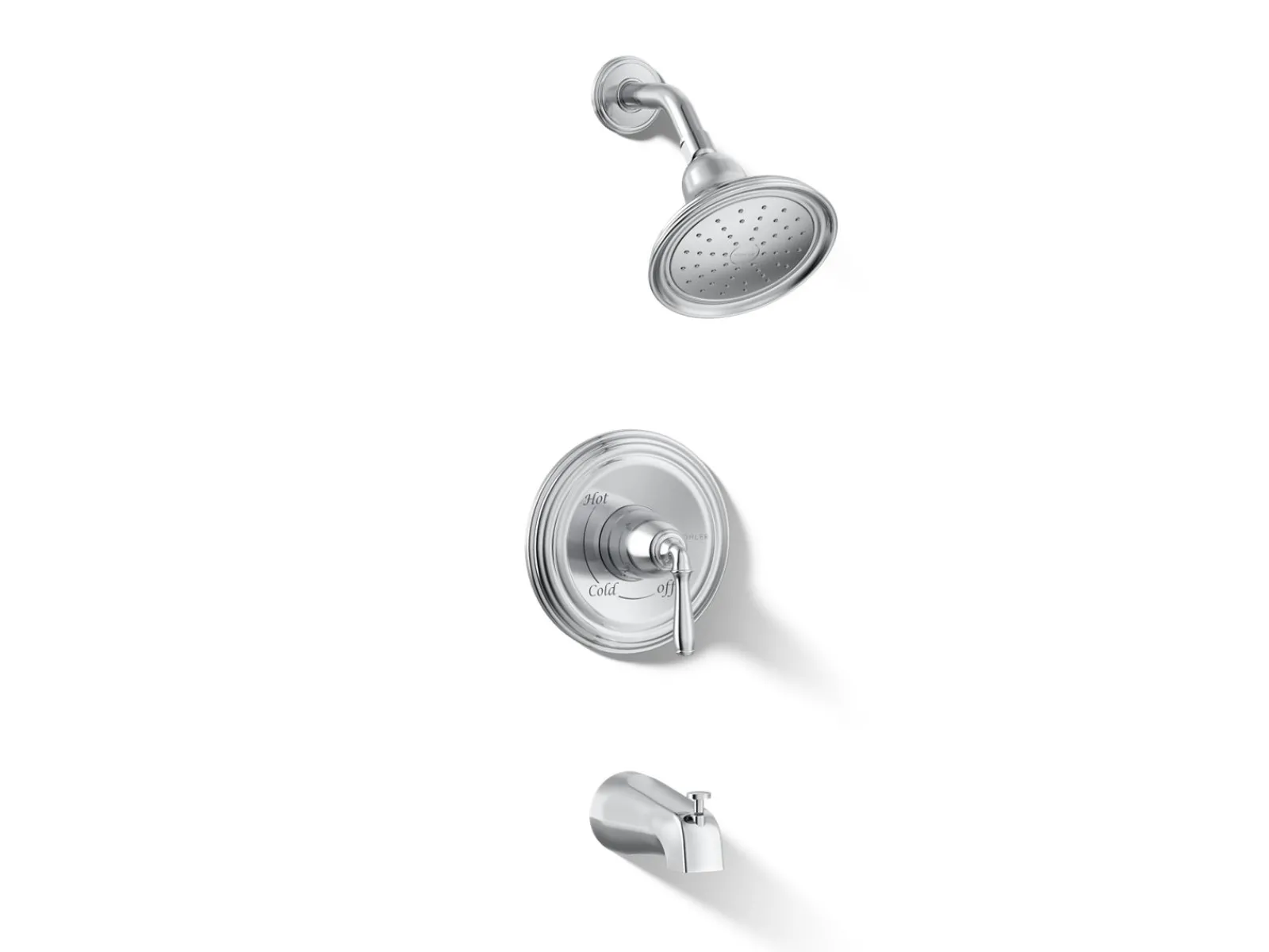 Rite-Temp® bath and shower trim kit, 1.75 gpm, NPT spout^Kohler Clearance