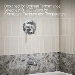 Rite-Temp® bath and shower trim kit, 1.75 gpm, NPT spout^Kohler Clearance