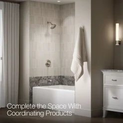 Rite-Temp® bath and shower trim kit, 1.75 gpm, slip-fit spout^Kohler Hot