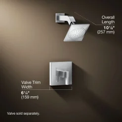 Rite-Temp® shower trim kit, 2.5 gpm^Kohler Best