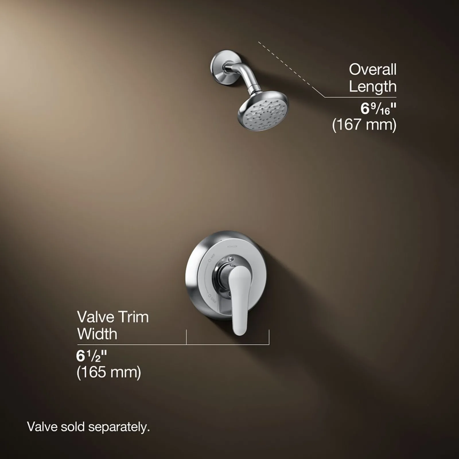 Rite-Temp® shower trim kit, 1.75 gpm^Kohler Hot