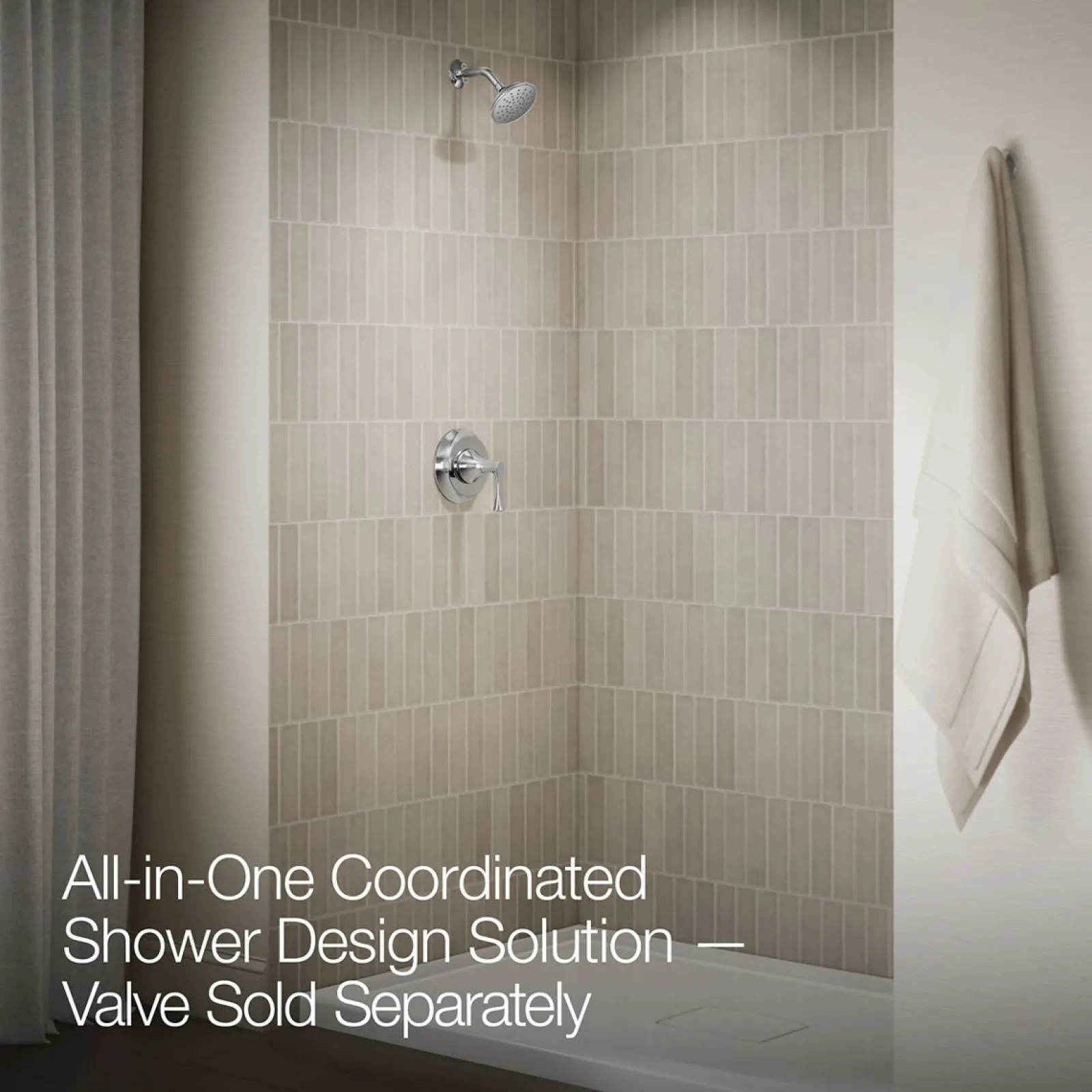 Rite-Temp® shower trim kit, 1.75 gpm^Kohler New
