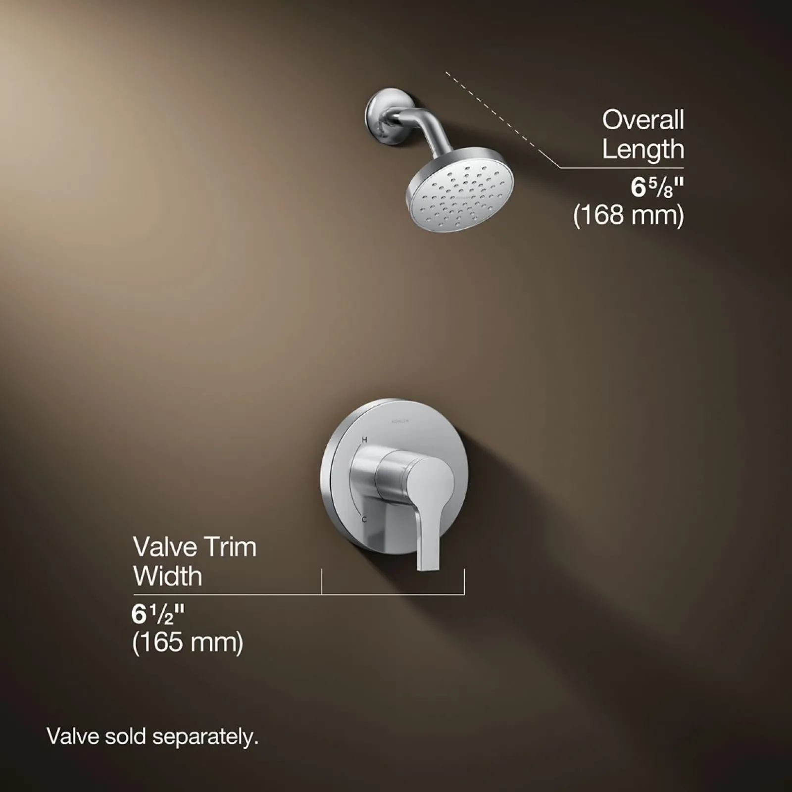 Rite-Temp® shower trim kit, 2.5 gpm^Kohler Outlet