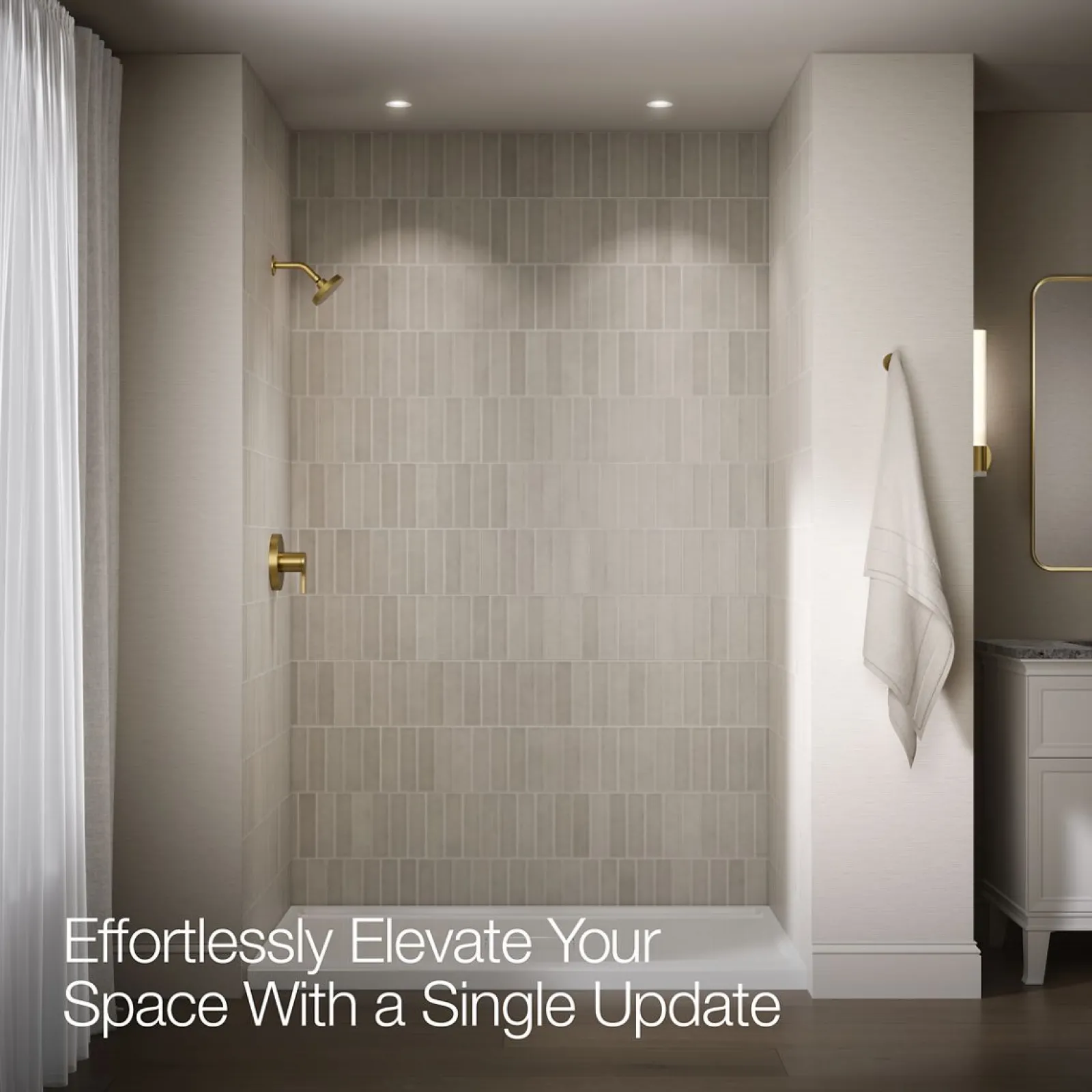 Rite-Temp® shower trim kit, 2.5 gpm^Kohler Outlet