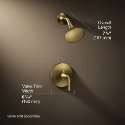 Rite-Temp® shower trim kit, 1.75 gpm^Kohler New