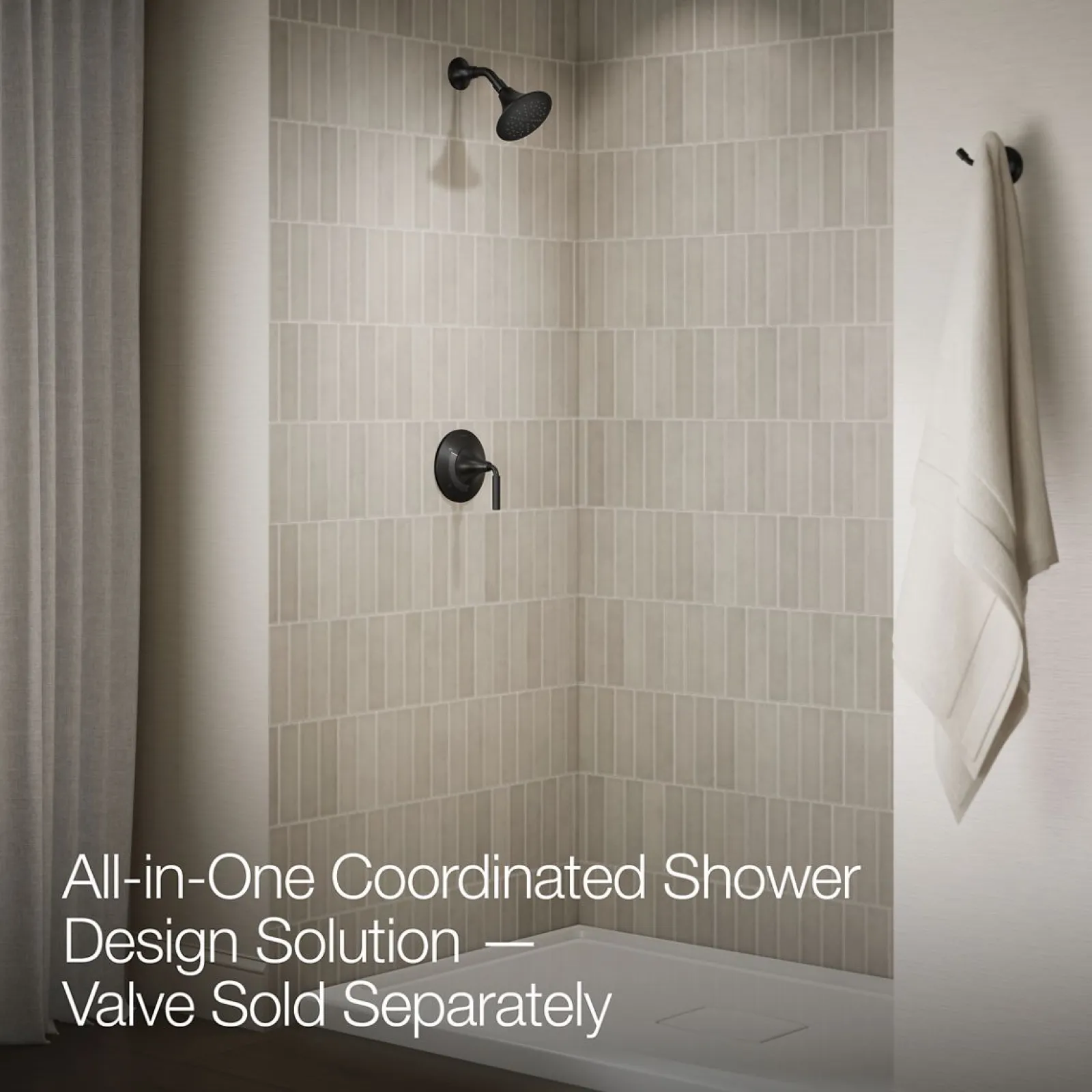Rite-Temp® shower trim kit, 1.75 gpm^Kohler New