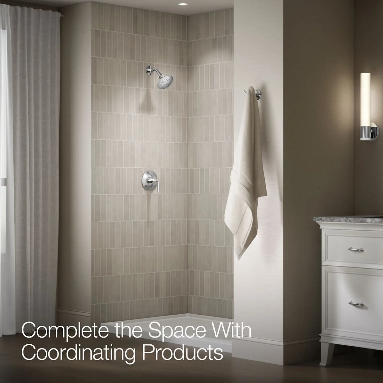 Rite-Temp® shower trim kit, 1.75 gpm^Kohler New