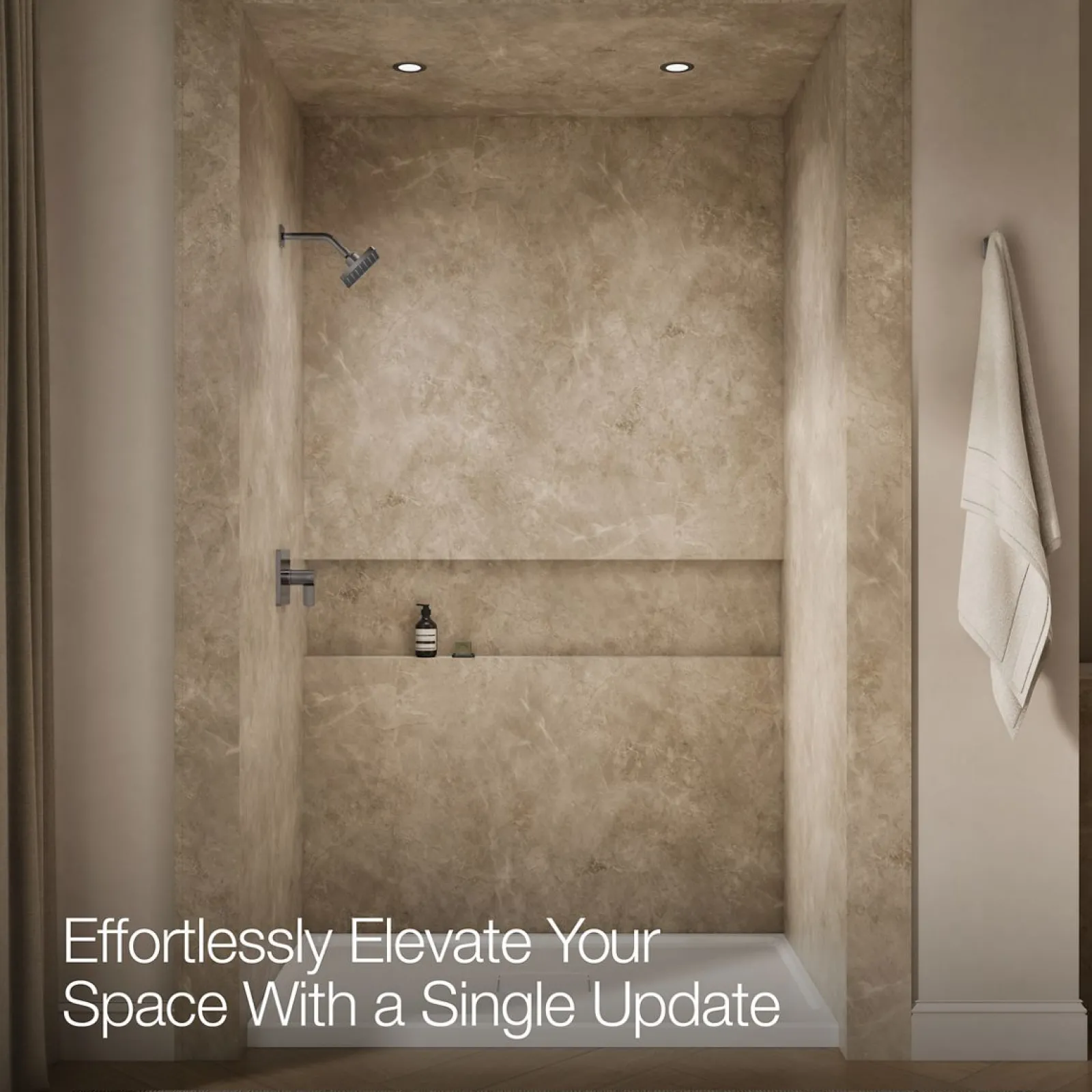 Rite-Temp® shower trim kit, 2.5 gpm^Kohler Hot