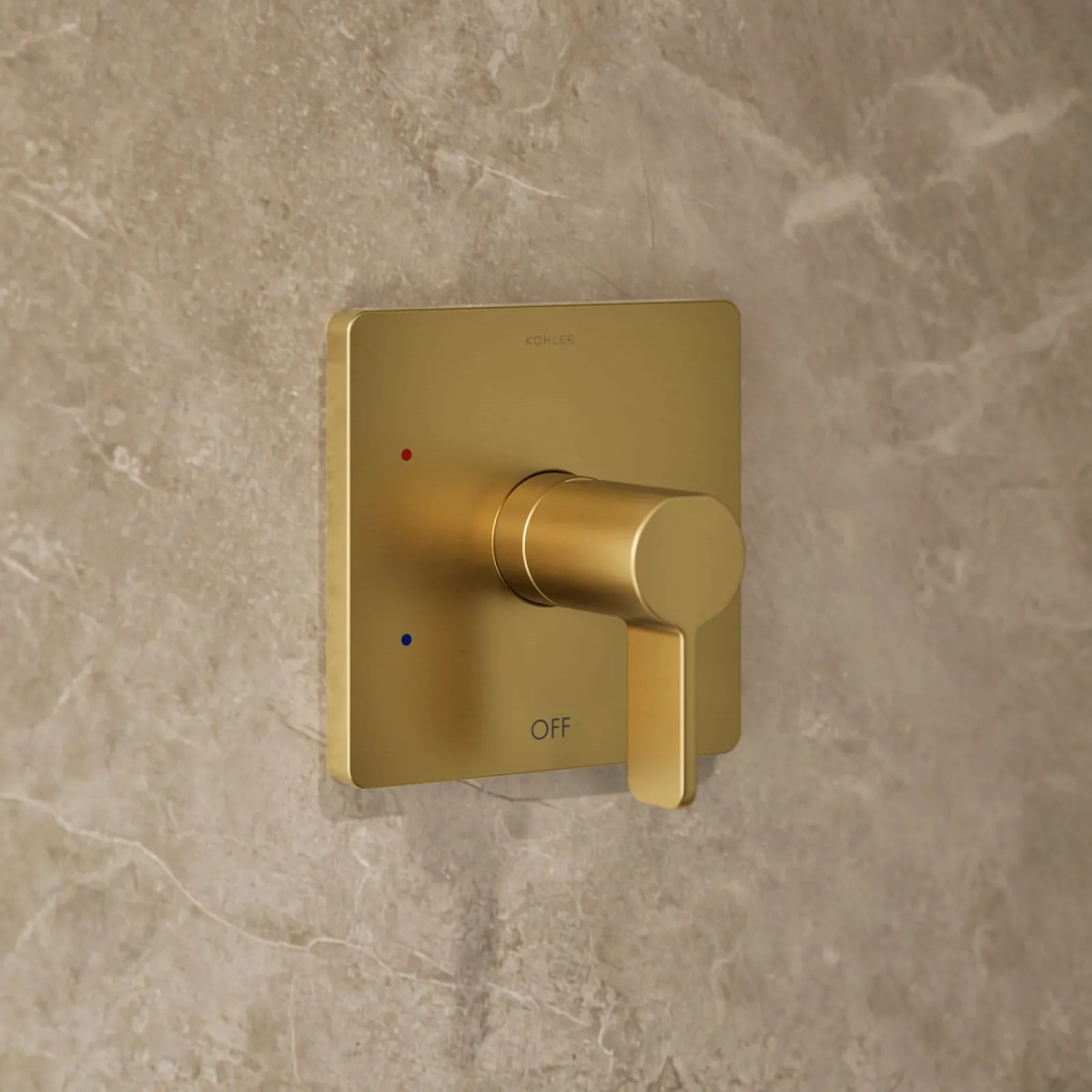 Rite-Temp® shower trim kit, 2.5 gpm^Kohler Hot