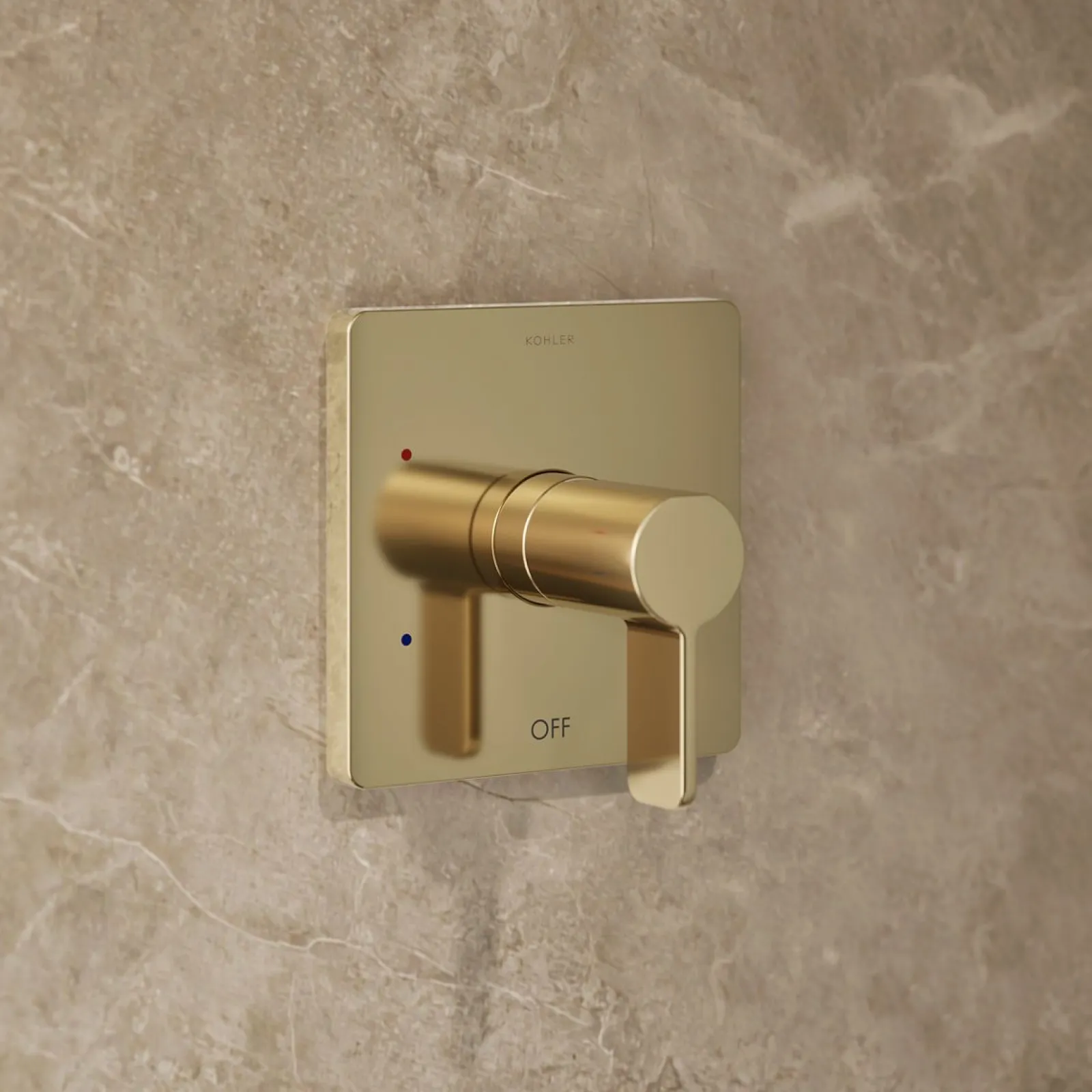Rite-Temp® shower trim kit, 2.5 gpm^Kohler Hot