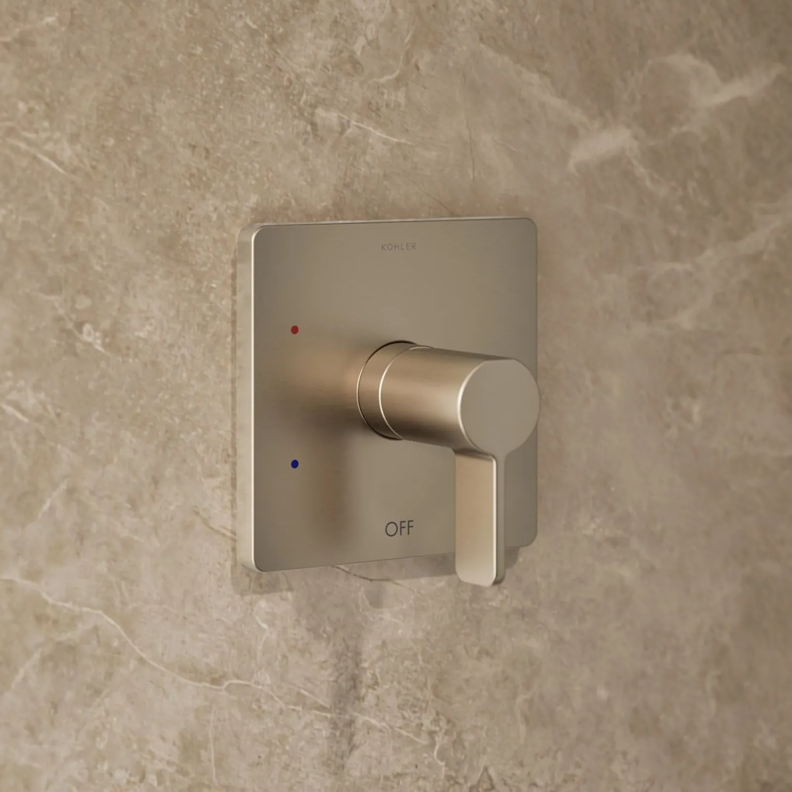 Rite-Temp® shower trim kit, 2.5 gpm^Kohler Hot