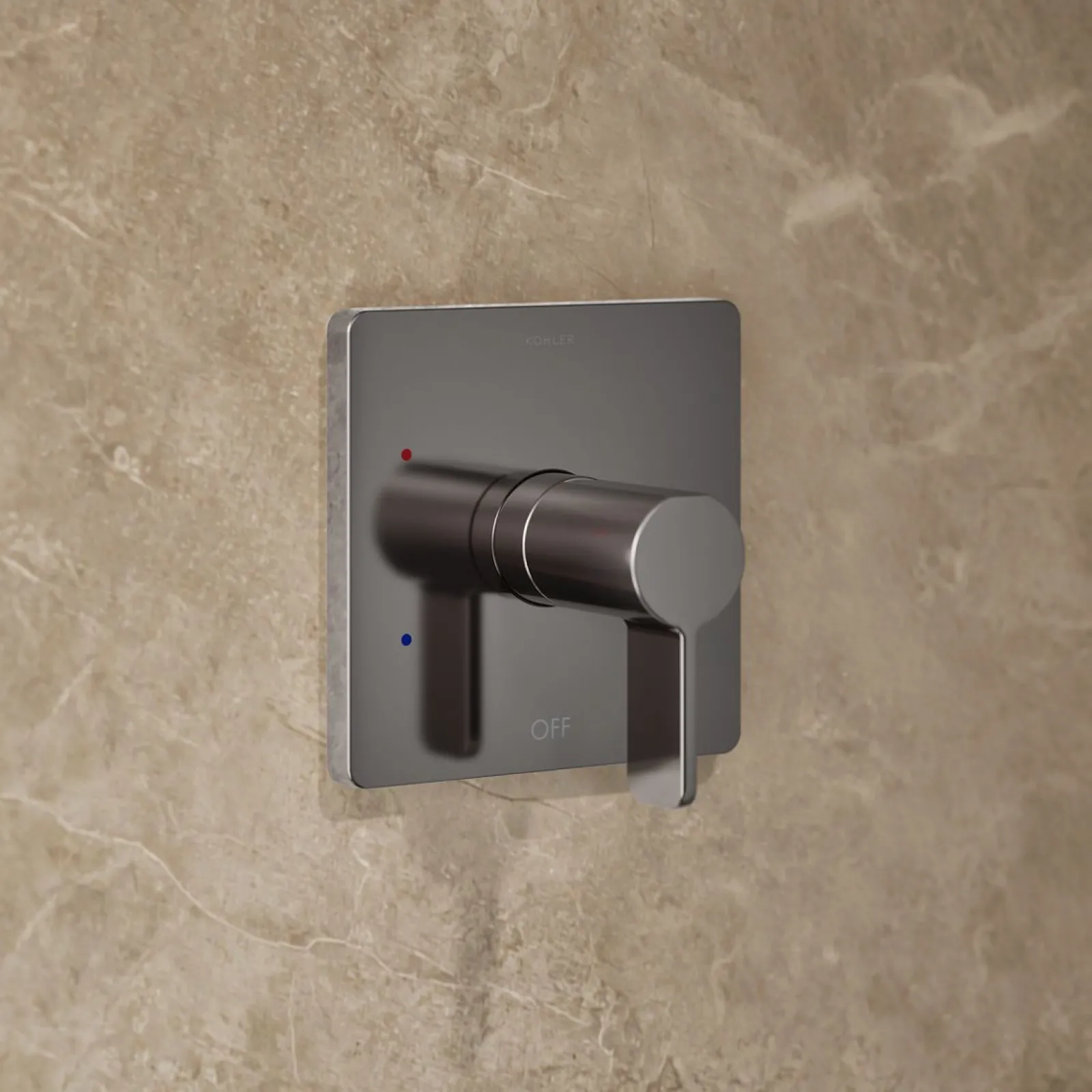 Rite-Temp® shower trim kit, 2.5 gpm^Kohler Hot