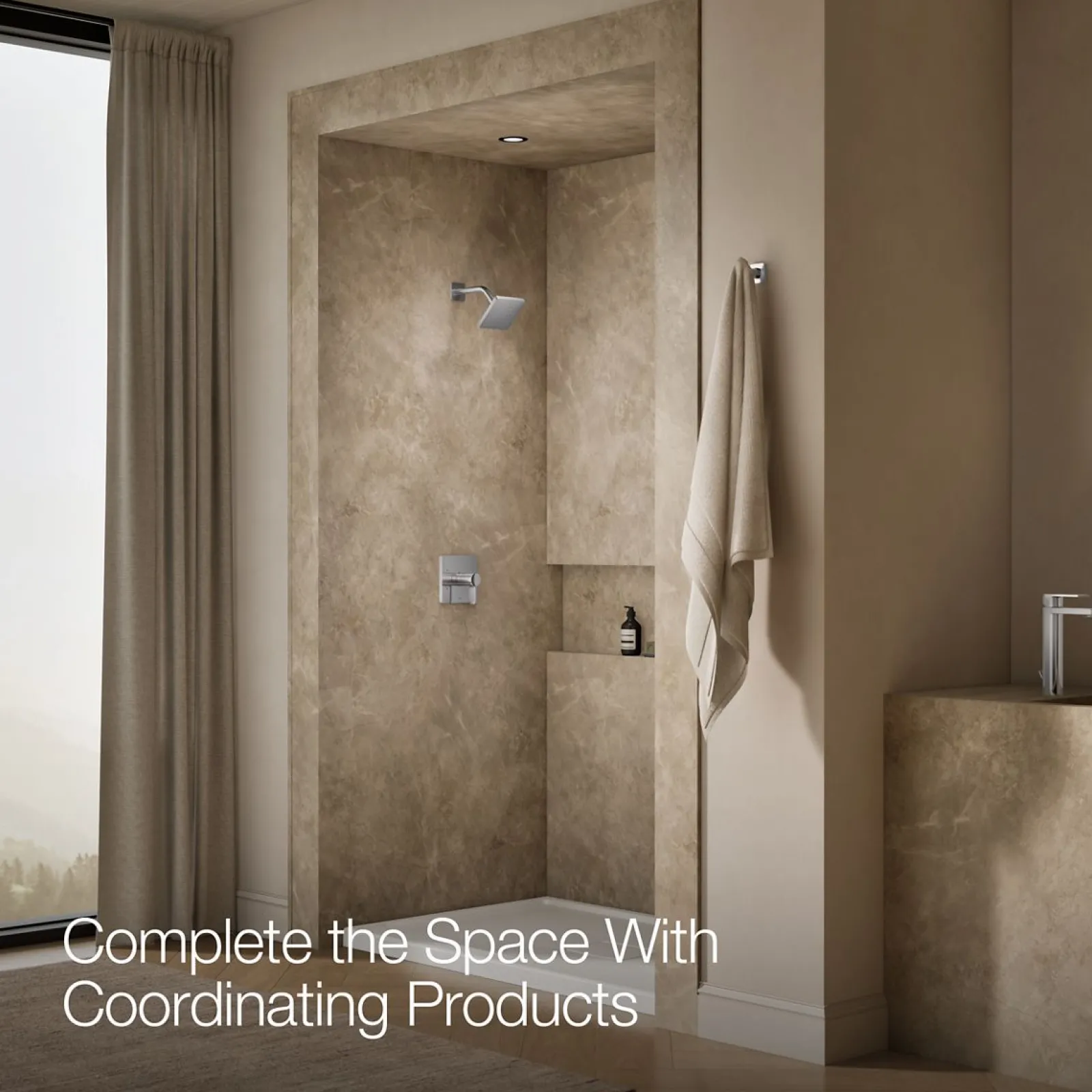Rite-Temp® shower trim kit, 2.5 gpm^Kohler Hot