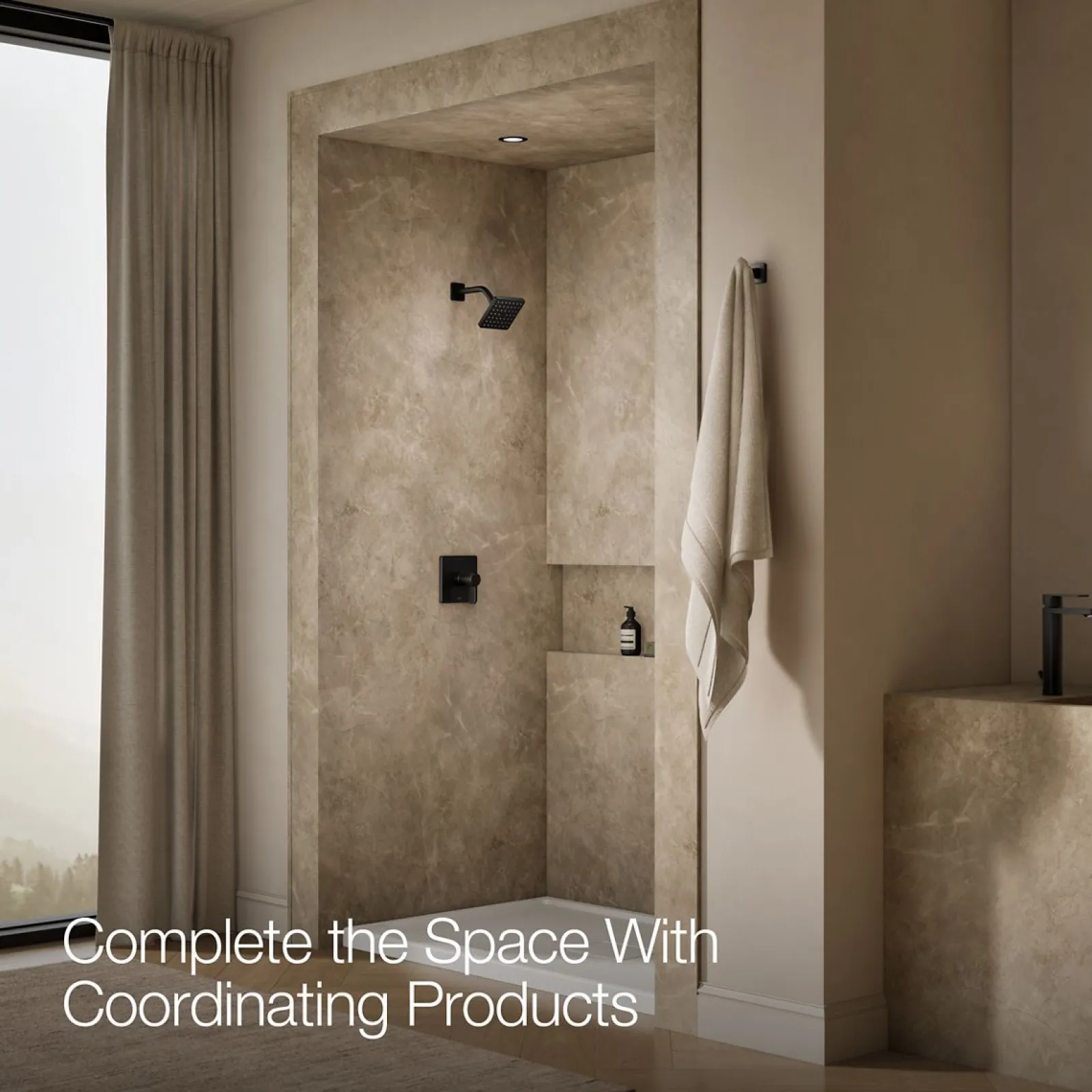 Rite-Temp® shower trim kit, 2.5 gpm^Kohler Hot