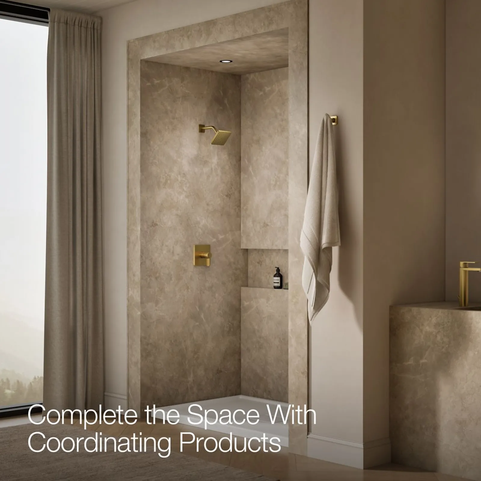 Rite-Temp® shower trim kit, 2.5 gpm^Kohler Hot