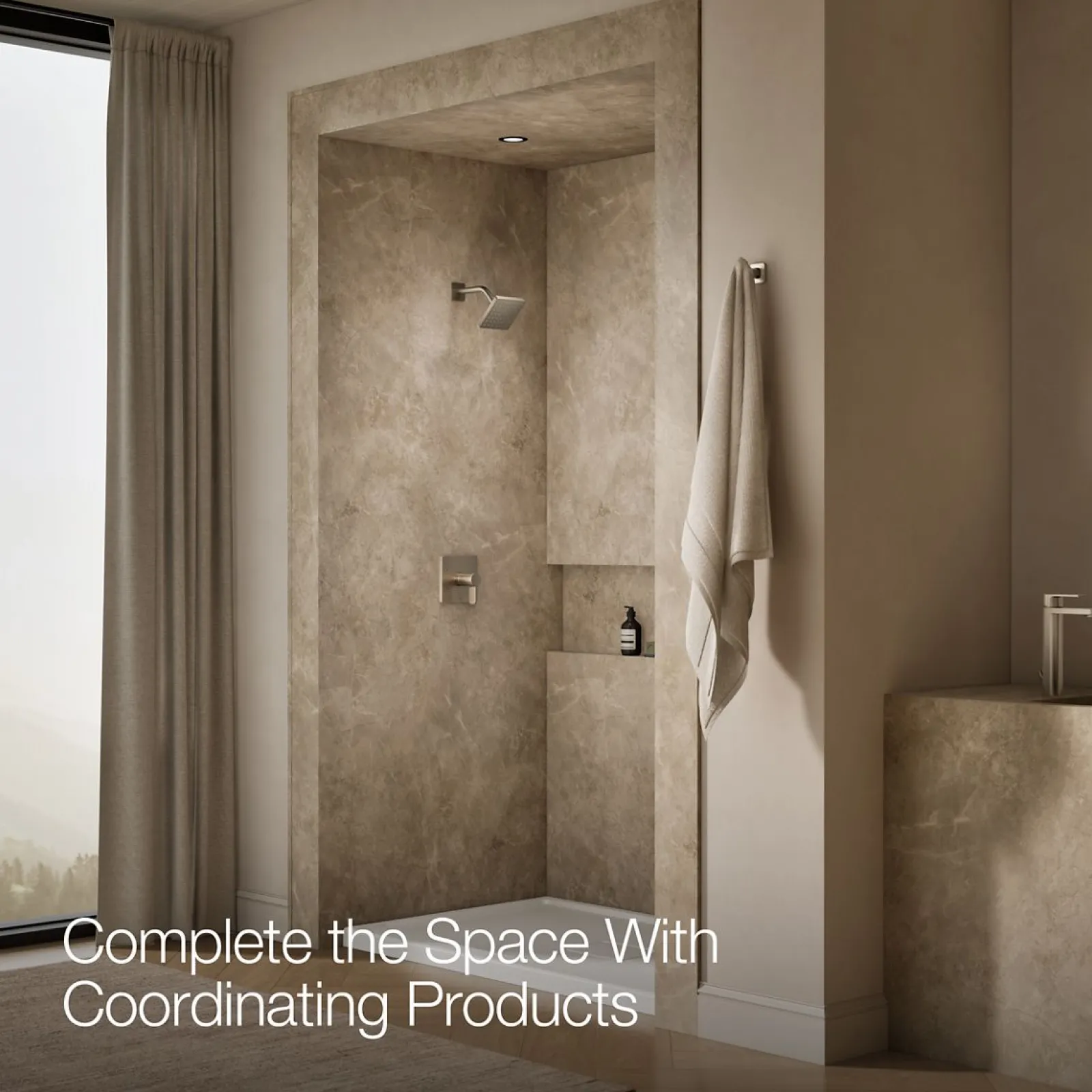 Rite-Temp® shower trim kit, 2.5 gpm^Kohler Hot