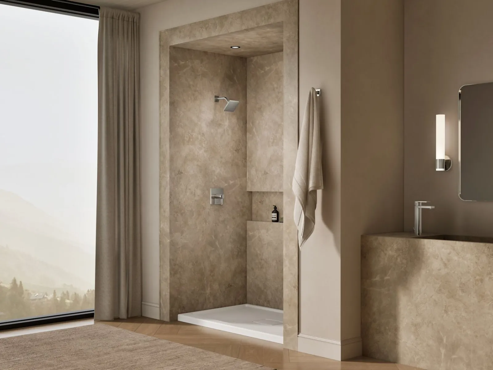Rite-Temp® shower trim kit, 2.5 gpm^Kohler Hot
