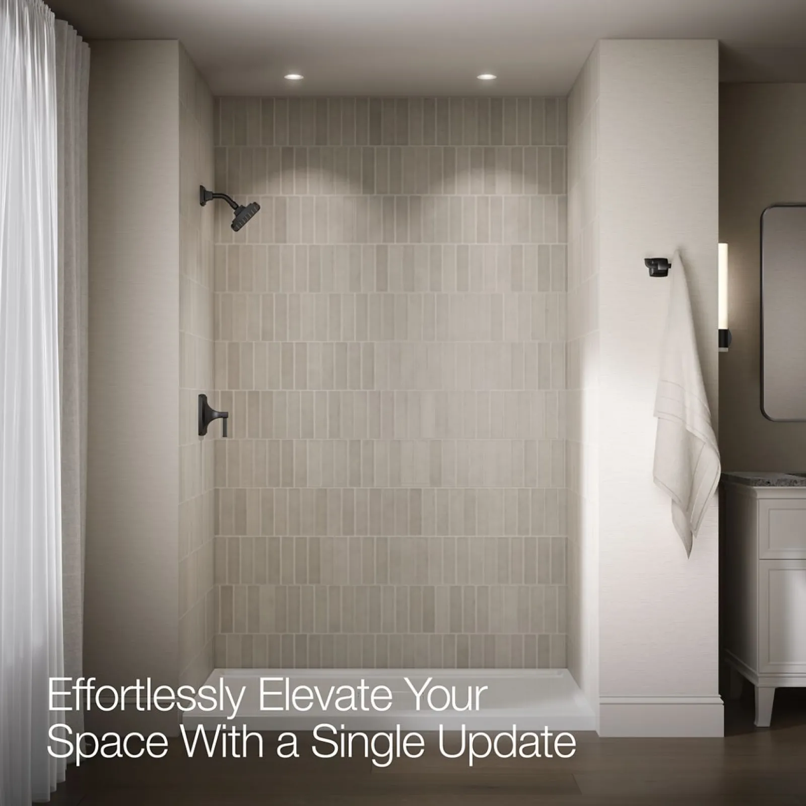 Rite-Temp® shower trim kit, 2.5 gpm^Kohler Best