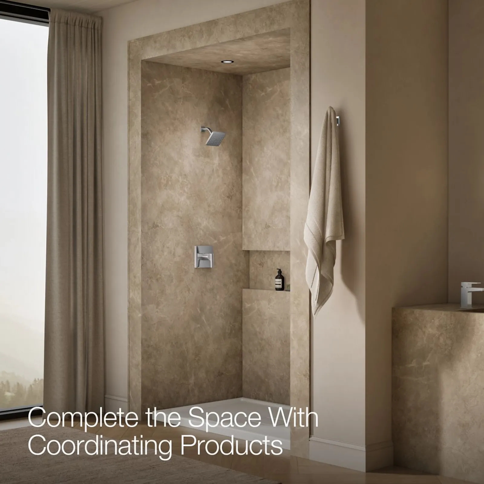 Rite-Temp® shower trim kit, 2.5 gpm^Kohler Best