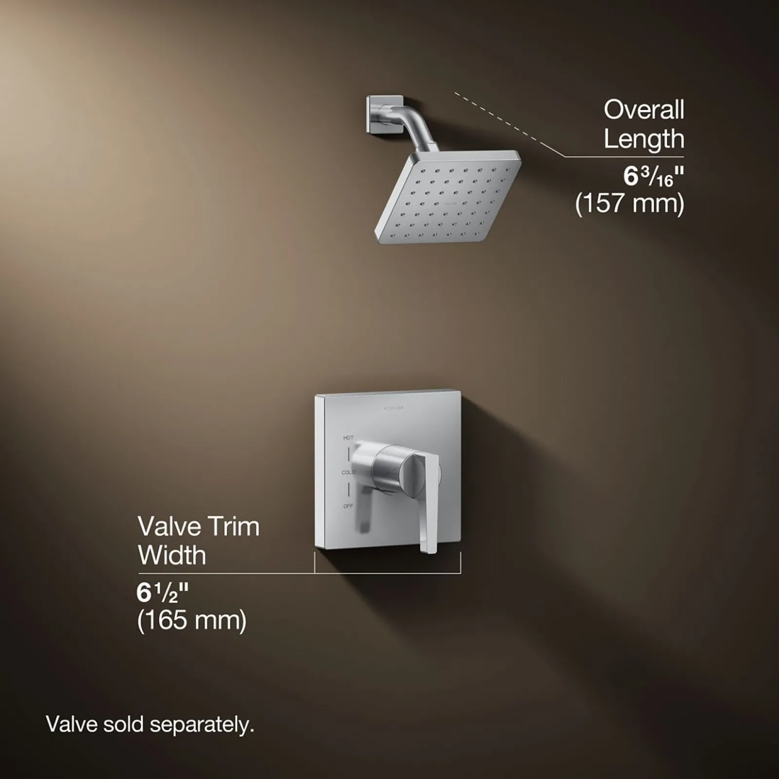 Rite-Temp® shower trim kit, 2.5 gpm^Kohler Best