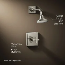 Rite-Temp® shower trim kit with cross handle, 2.5 gpm^Kohler Clearance