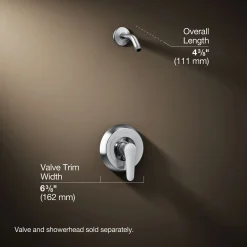 Rite-Temp® shower trim kit, without showerhead^Kohler Outlet