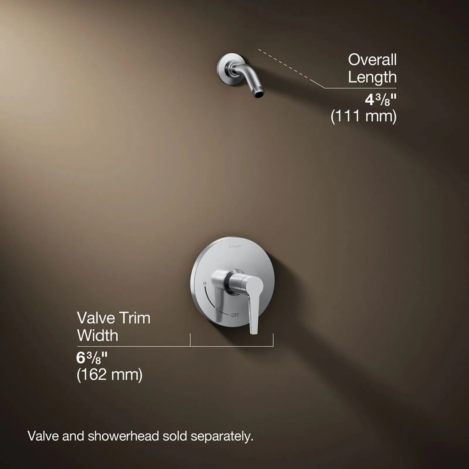 Rite-Temp® shower trim kit, without showerhead^Kohler Discount
