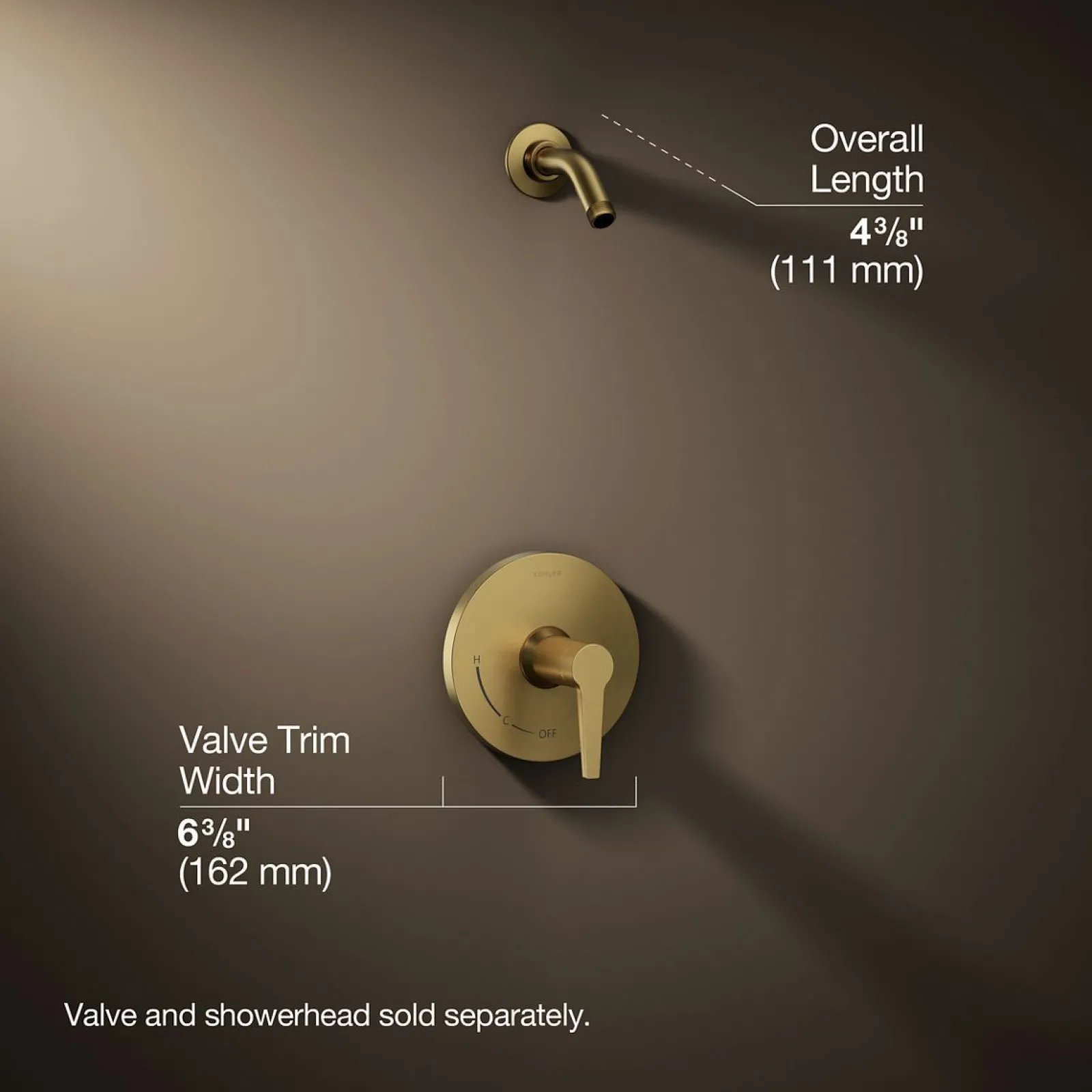 Rite-Temp® shower trim kit, without showerhead^Kohler Discount