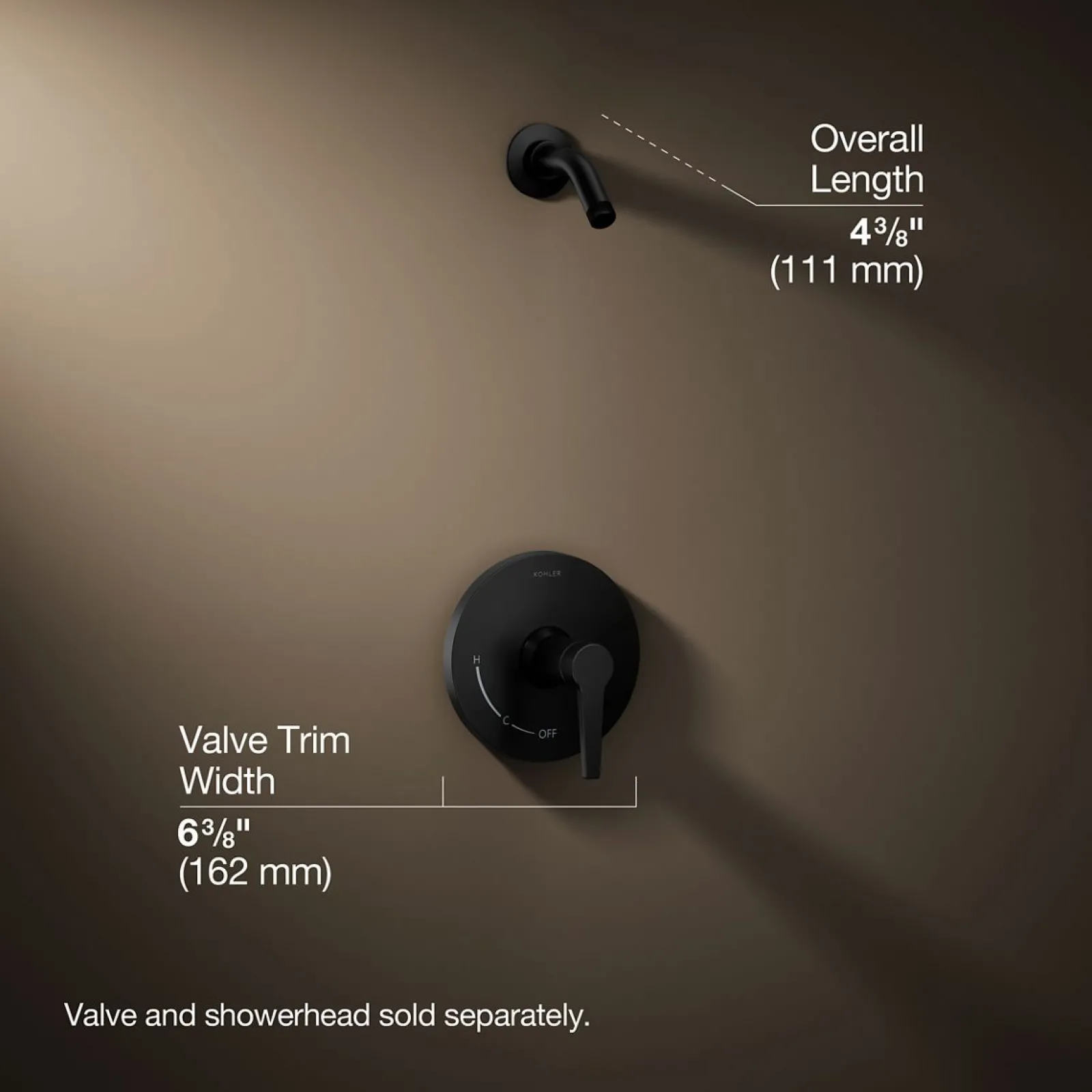 Rite-Temp® shower trim kit, without showerhead^Kohler Discount
