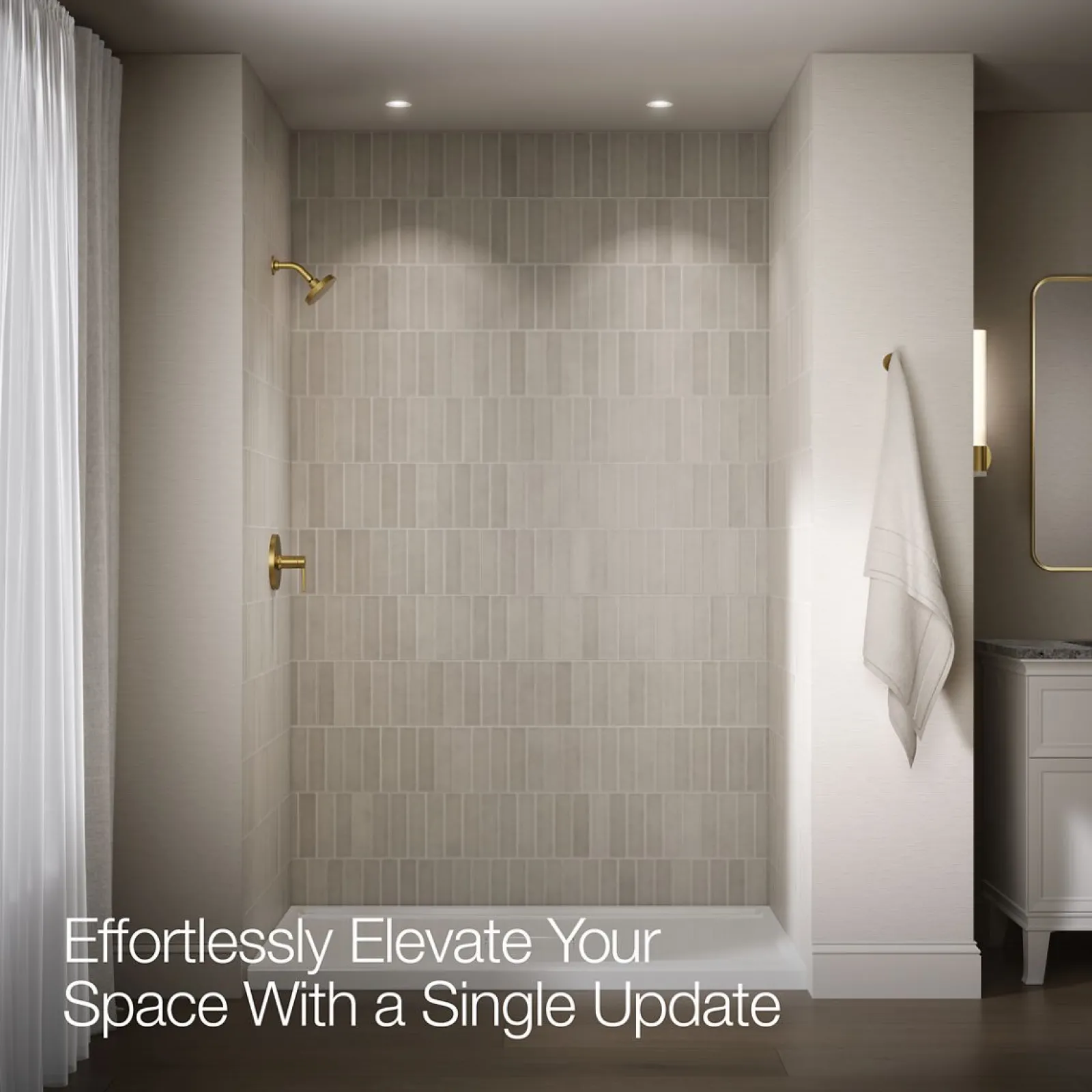 Rite-Temp® shower trim kit, without showerhead^Kohler Discount