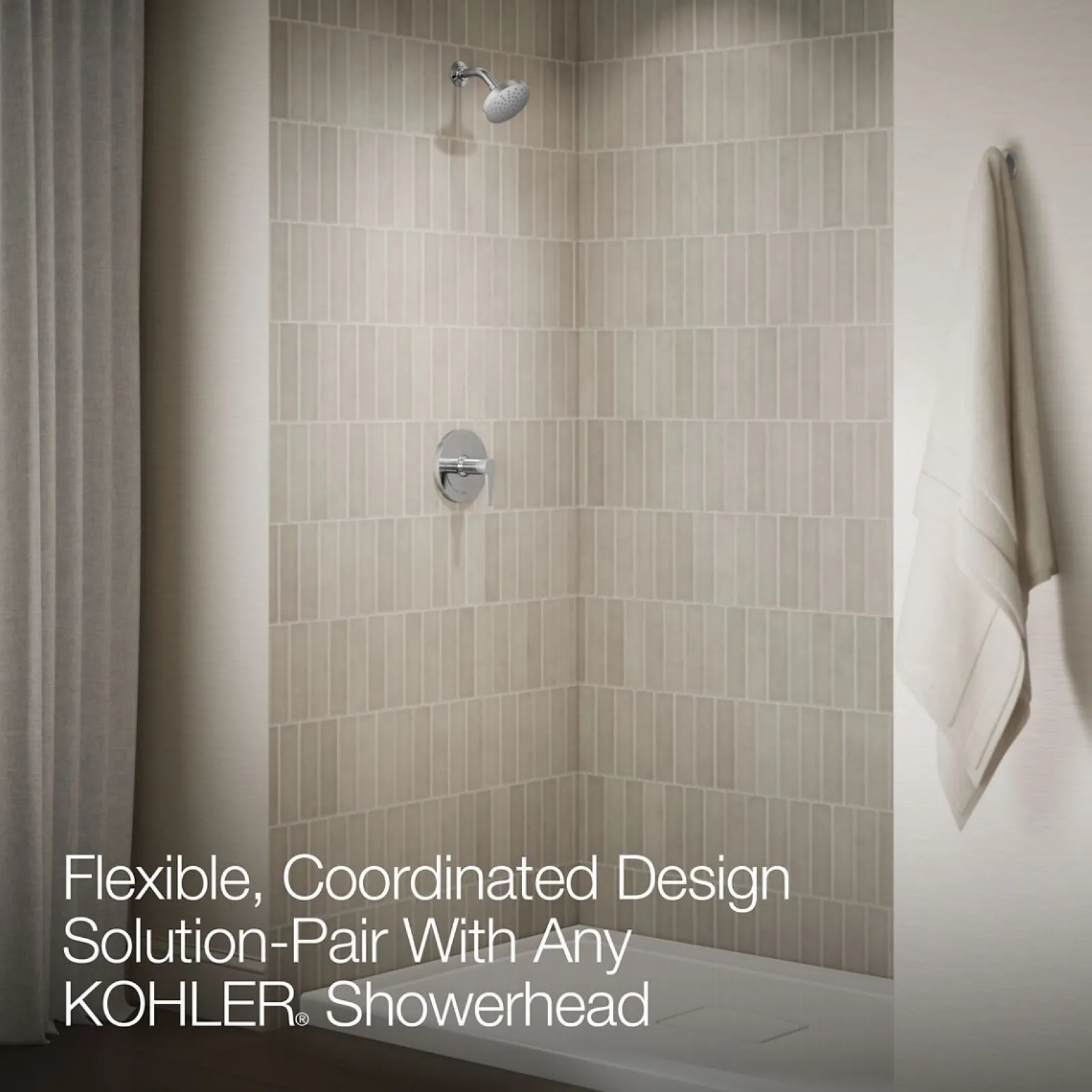 Rite-Temp® shower trim kit, without showerhead^Kohler Discount