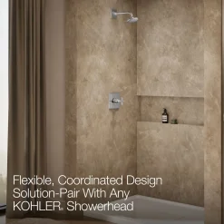 Rite-Temp® shower trim kit with cross handle, without showerhead^Kohler Outlet