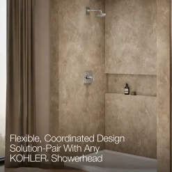 Rite-Temp® shower trim kit with cross handle, without showerhead^Kohler Outlet