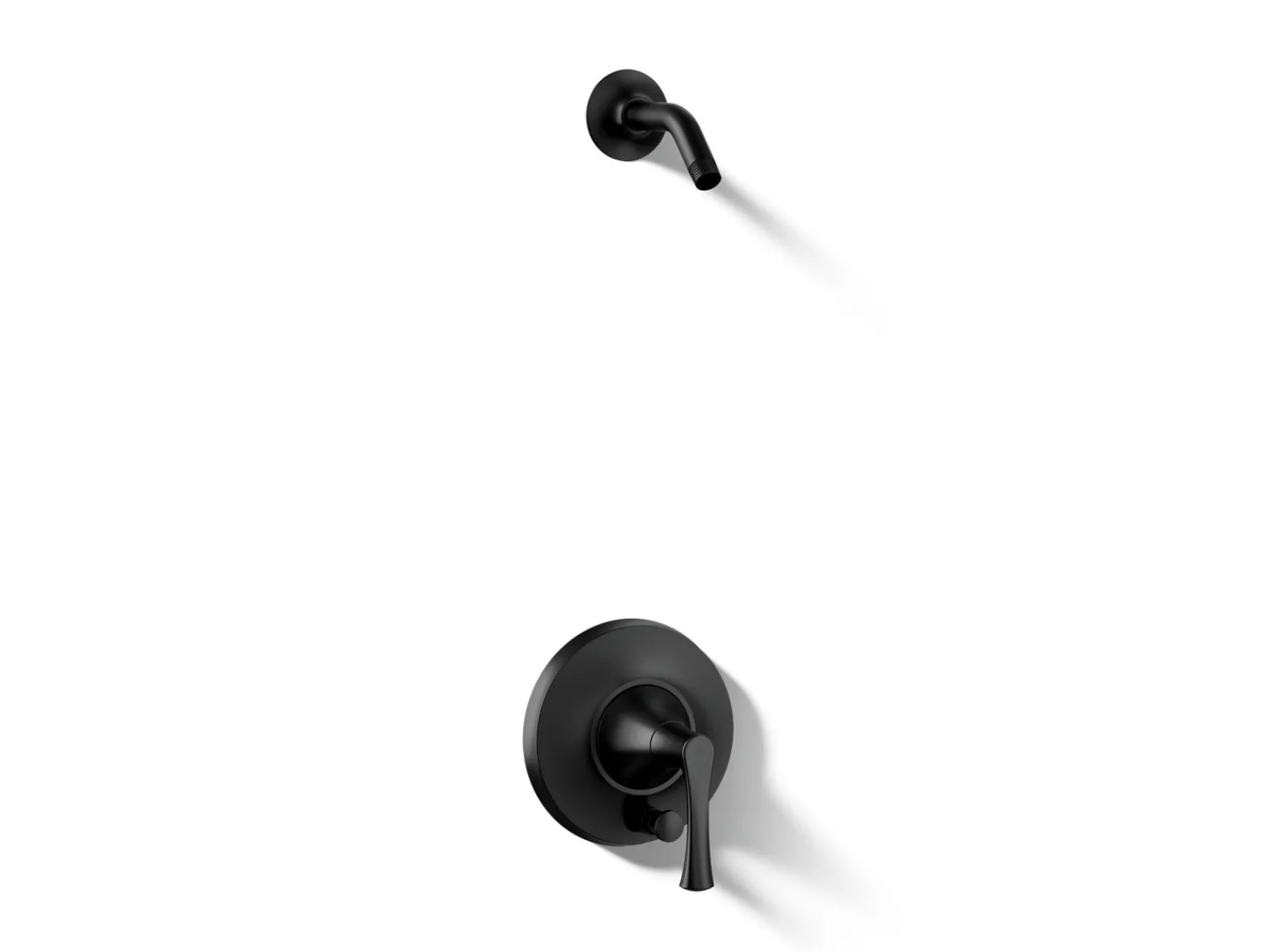 Rite-Temp® shower trim kit with push-button diverter, without showerhead^Kohler Outlet