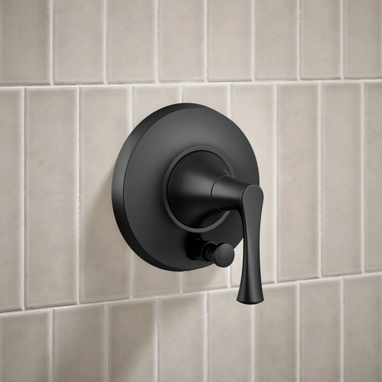 Rite-Temp® shower trim kit with push-button diverter, without showerhead^Kohler Outlet