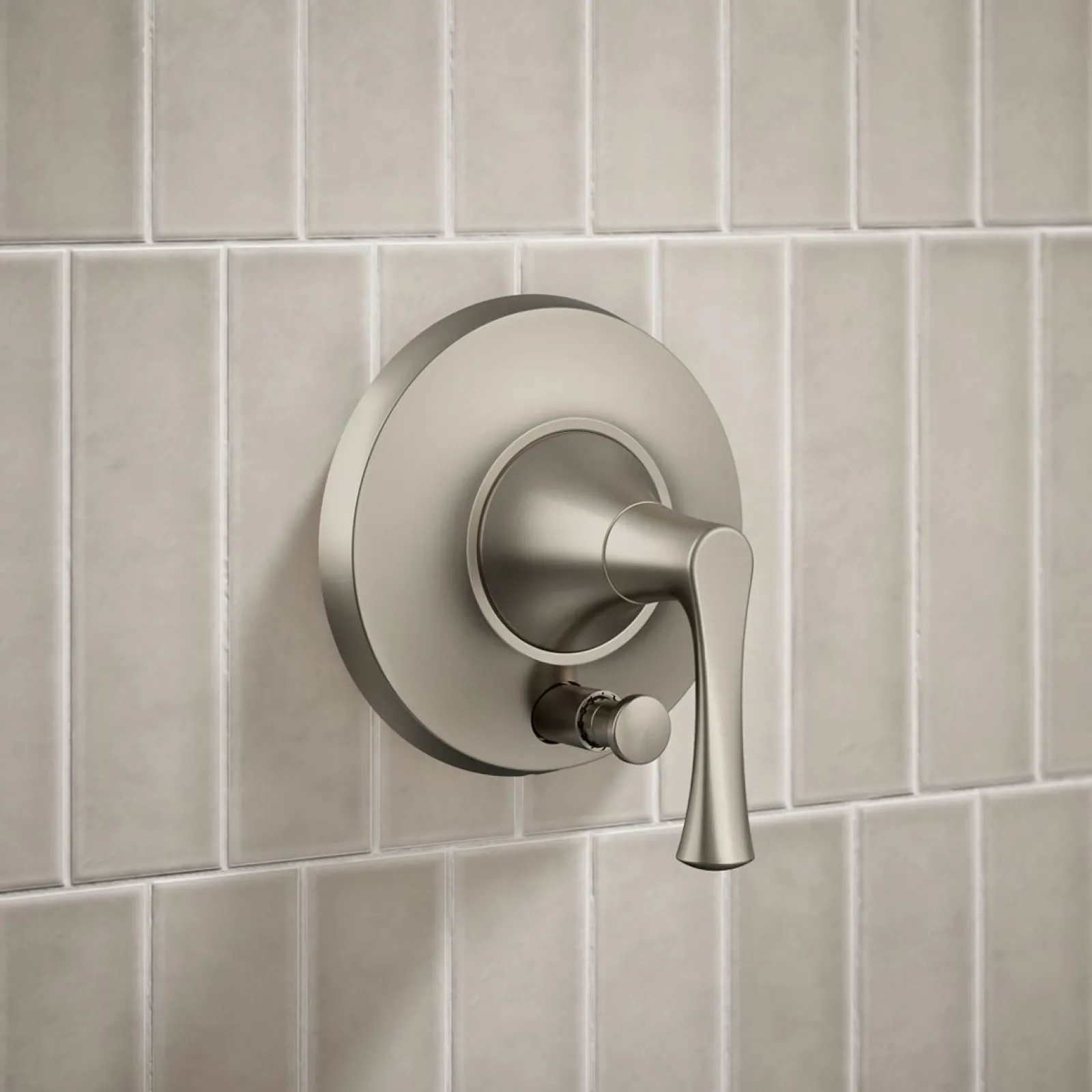 Rite-Temp® shower trim kit with push-button diverter, without showerhead^Kohler Outlet