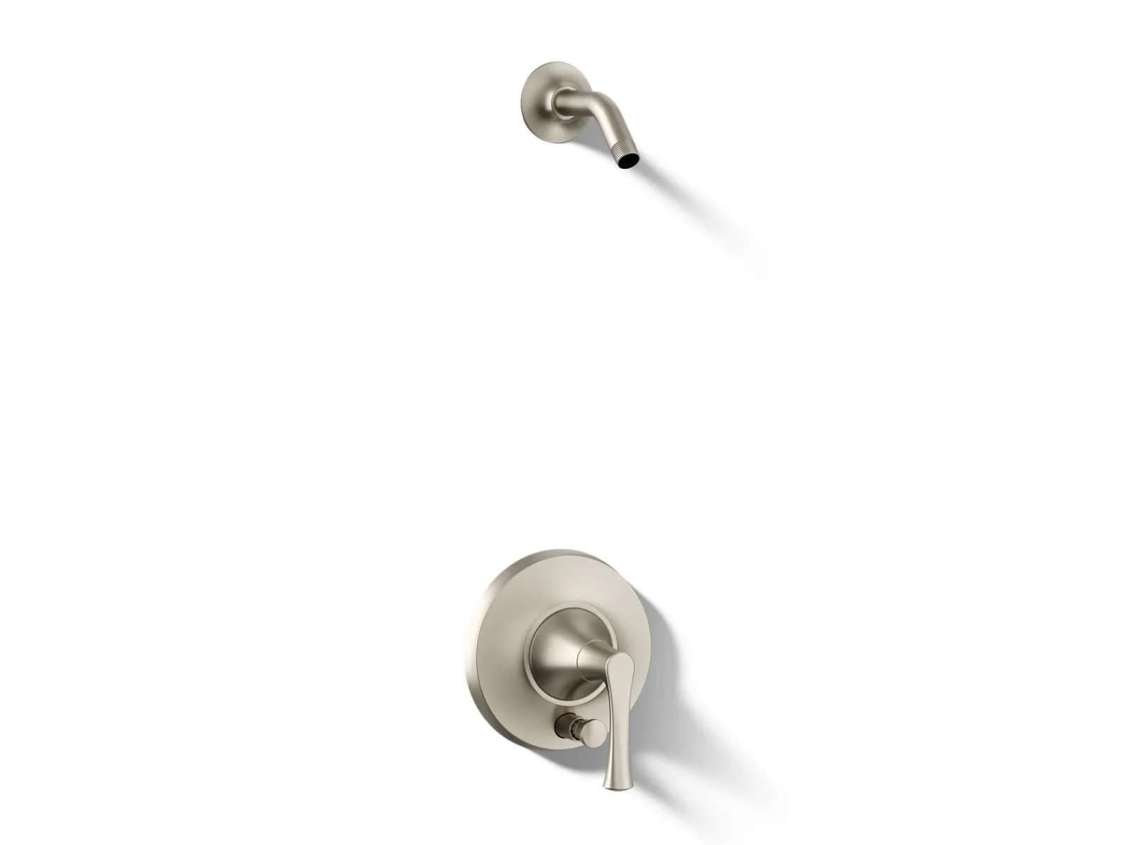 Rite-Temp® shower trim kit with push-button diverter, without showerhead^Kohler Outlet