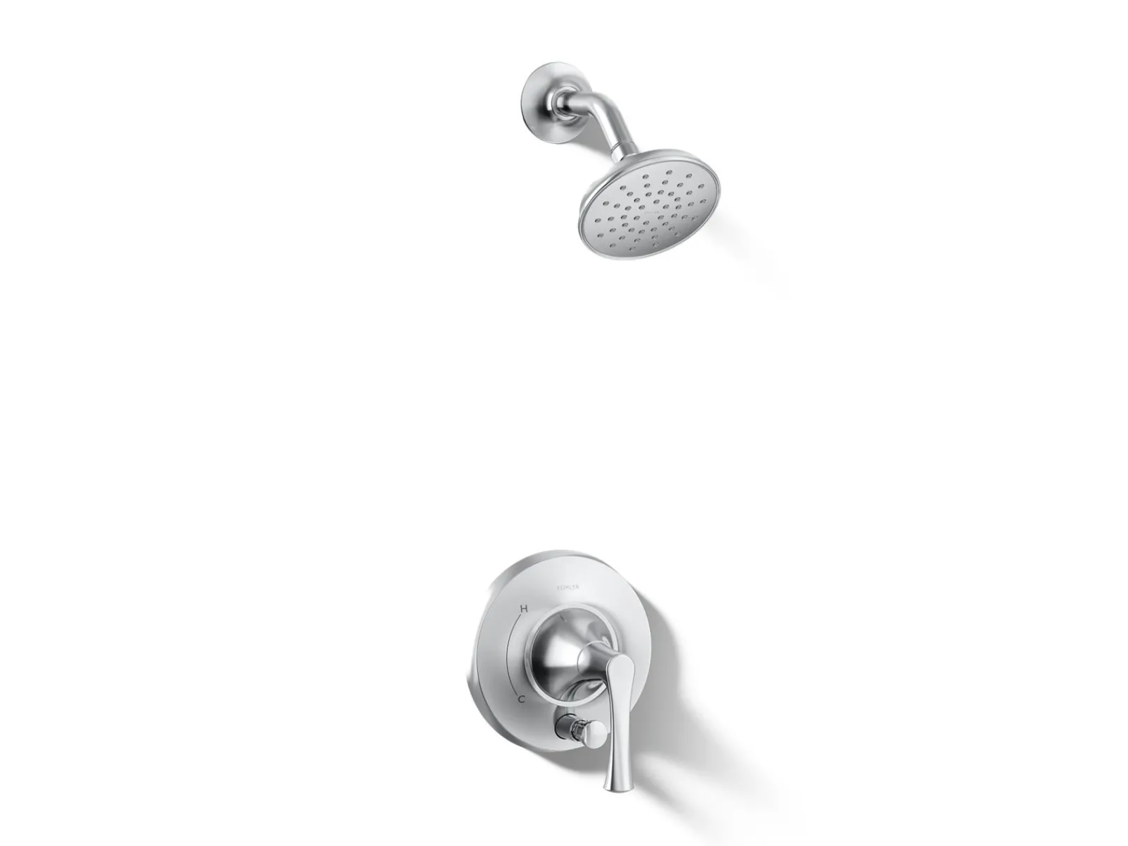 Rite-Temp® shower trim kit with push-button diverter, 1.75 gpm^Kohler Discount