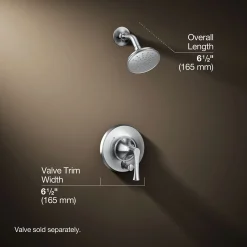 Rite-Temp® shower trim kit with push-button diverter, 1.75 gpm^Kohler Discount