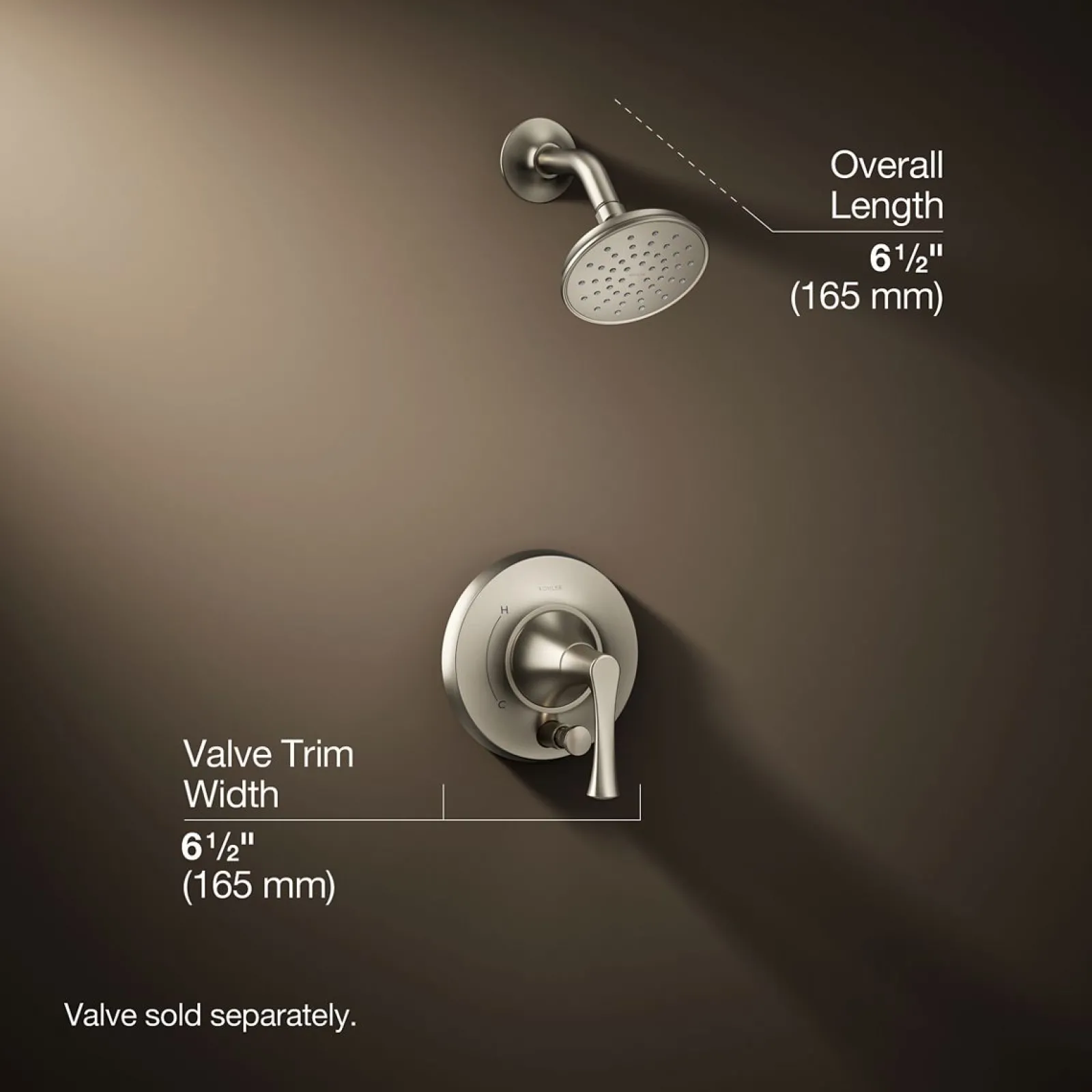 Rite-Temp® shower trim kit with push-button diverter, 1.75 gpm^Kohler Discount