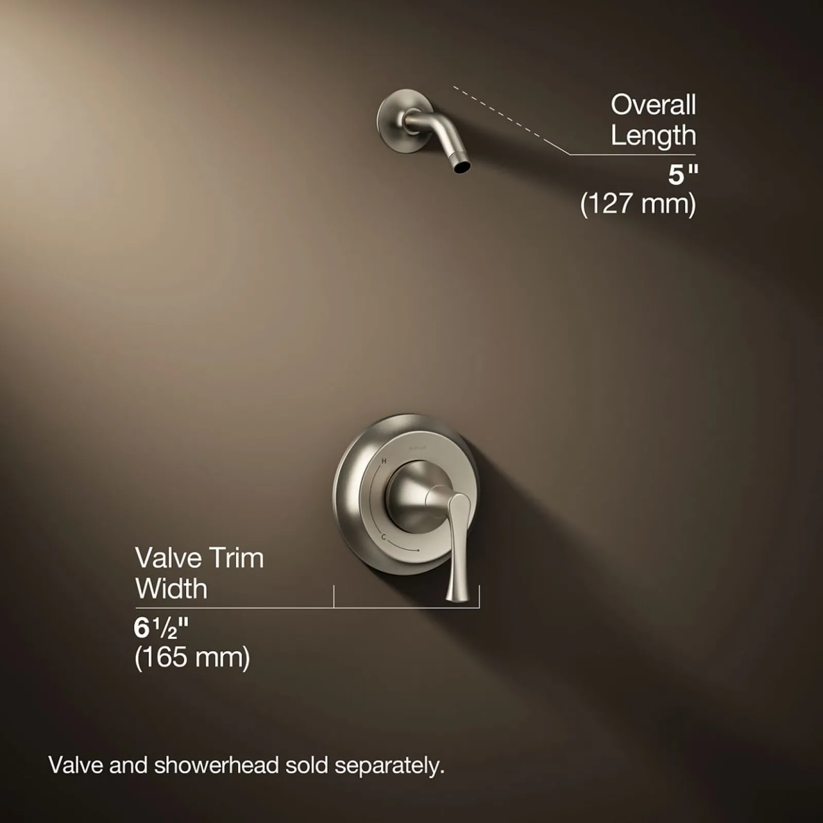 Rite-Temp® shower trim kit, without showerhead^Kohler Online
