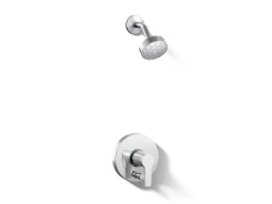 Rite-Temp® shower trim kit with push-button diverter, 2.5 gpm^Kohler