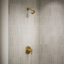 Rite-Temp® shower trim kit with push-button diverter, 2.5 gpm^Kohler