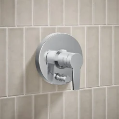 Rite-Temp® shower trim kit with push-button diverter, 2.5 gpm^Kohler
