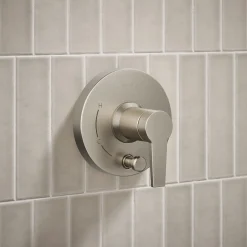 Rite-Temp® shower trim kit with push-button diverter, 2.5 gpm^Kohler