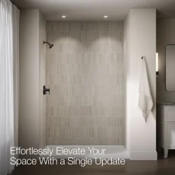 Rite-Temp® shower trim kit with push-button diverter, 2.5 gpm^Kohler