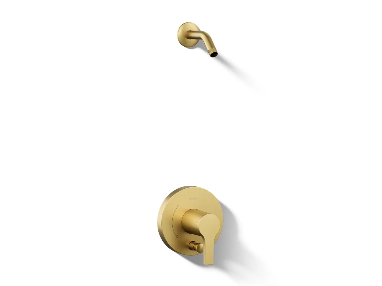 Rite-Temp® shower trim kit with push-button diverter, without showerhead^Kohler Sale