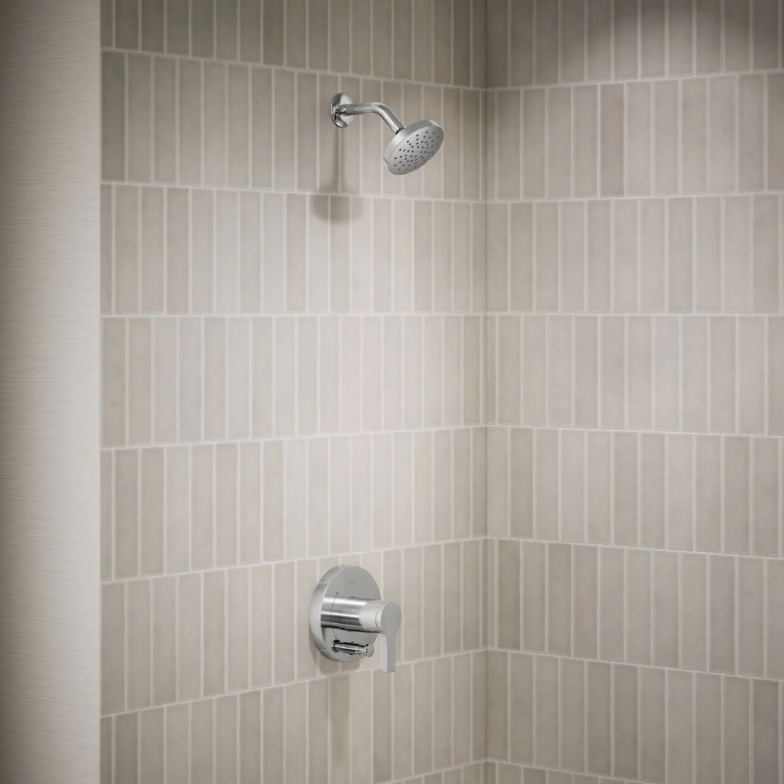 Rite-Temp® shower trim kit with push-button diverter, without showerhead^Kohler Sale