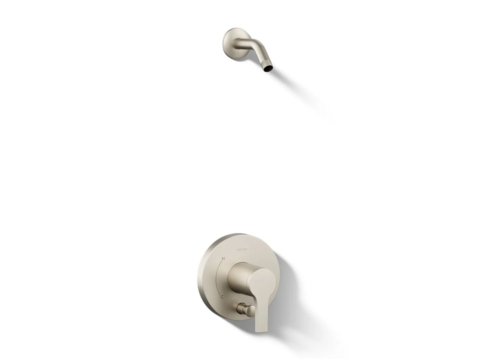 Rite-Temp® shower trim kit with push-button diverter, without showerhead^Kohler Sale