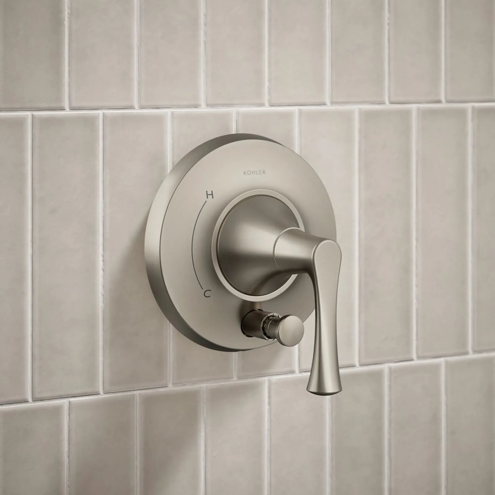 Rite-Temp® shower trim kit with push-button diverter, 2.5 gpm^Kohler Discount